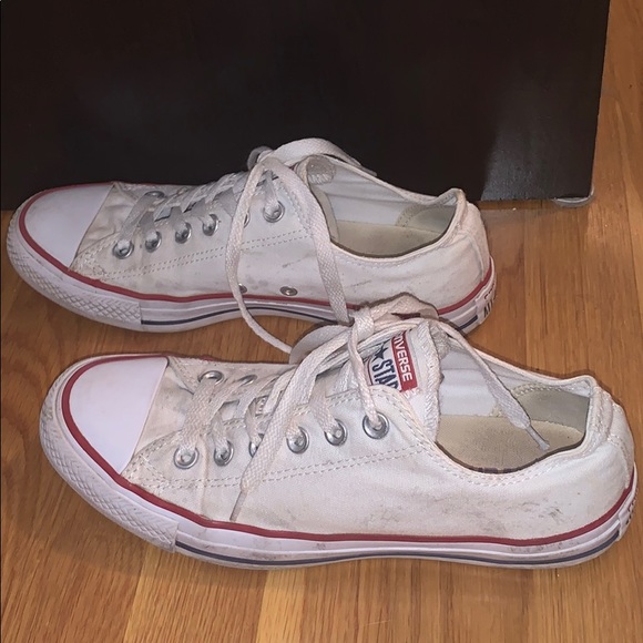 white converse sneakers - Picture 3 of 8
